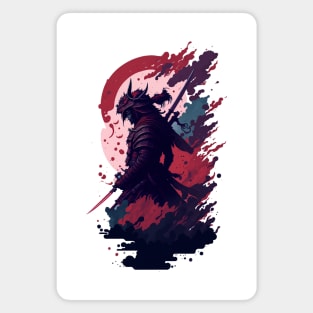 Shadow Samurai: Colorful Chaos Unleashed Magnet